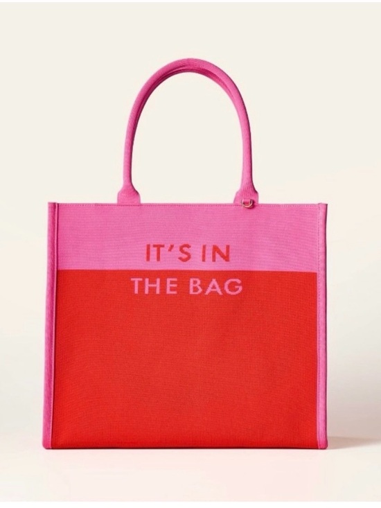kate spade Handbags - kate spade Pink and Red Colorblock Tote
